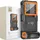 TECH-PROTECT Universal Wasserdichtes Tauchgehäuse schwarz-orange