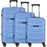 polestream Strz by Asteroid Koffer-Set 3-tlg. blau