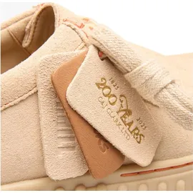 CLARKS Torhill Bee Bootsschuhe - Ecru Suede - EU 38