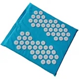 Fenteer Entspannungsmatte Akupressurmatte Fussmassagematte Reflexzonenmassage Fuß Massage Board, Blau