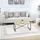 livabliss Monaco Wohnzimmer Boho, großer Schlafzimmer 160x213 cm Esszimmer mit geometrischem Muster, Skandinavischer Wohnzimmer modern in Creme, Orange, Braun