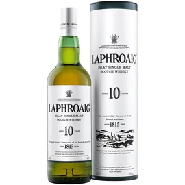 Laphroaig 10 Years Old Islay Single Malt Scotch 40% vol 0,7 l Geschenkbox