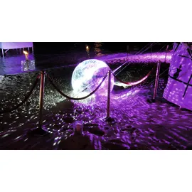 Eurolite Discokugel 100 cm Silber