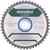 METABO 628682000 Kreissägeblatt 190 x 30mm Zähneanzahl: 48 1St.