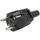 Martin Kaiser 520/sw Schutzkontaktstecker PVC 250V Schwarz IP20
