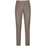 High Waist-Lederleggings Peter Hahn Eternal beige, 40