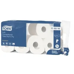 Tork Toilettenpapier - 3 lagig - extra weich - T4-  (72 Rollen a 250 Blatt)