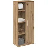 vidaXL Badezimmerschrank mit Rollenhalter 39 x 90 x 22 cm Braun