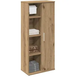 vidaXL Badezimmerschrank mit Rollenhalter 39 x 90 x 22 cm Braun
