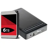 Encrypted portable hard drive 6TB Argus GD-35LK01 USB 3.0 256-bit AES NEW