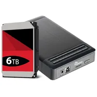 Encrypted portable hard drive 6TB Argus GD-35LK01 USB 3.0 256-bit AES NEW