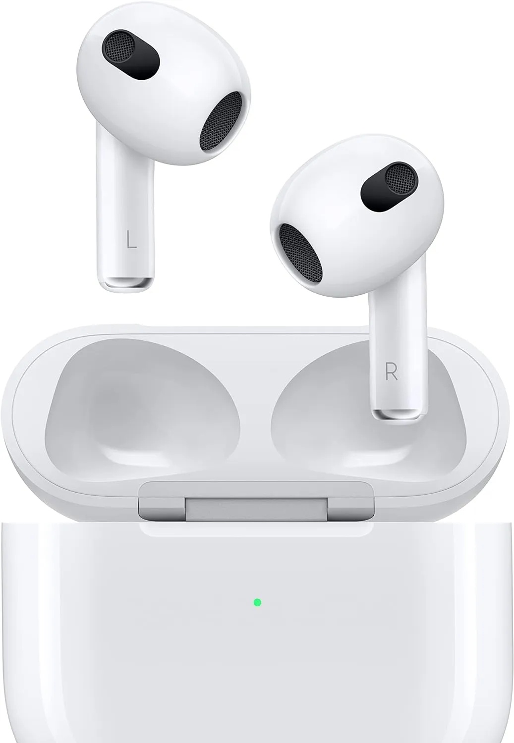 Apple AirPods [3. Generation] weiß inkl. Lightning Ladecase (Neu differenzbesteuert)