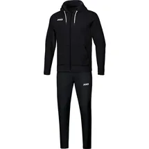 Jako Herren Jogginganzug Base mit Kapuze Schwarz, L