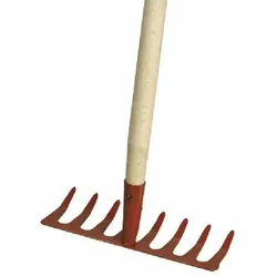 Siena Garden Kinderrechen 75 cm, Gestell Holz, Fläche aus Stahlblech