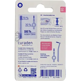 Curaprox CPS 08 Prime Interdentalbürsten pink 3,2 mm Refill 8 St.