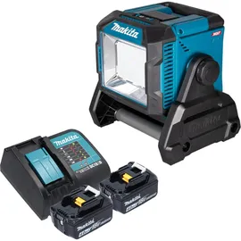 Makita ML 005 G SM Akku Baustellenleuchte 18 / 40 V max. 3.600 lm + 2x Akku 4,0 Ah + Ladegerät