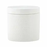 Maxwell & Williams DIAMONDS Vorratsdose 600 ml, Porzellan in Geschenkbox & Weiß