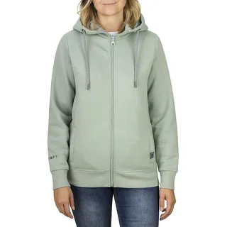 denimfy Sweatjacke DFClara in Grün | L