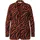 MIAMODA Blazer Animalprint Dunkelorange 44