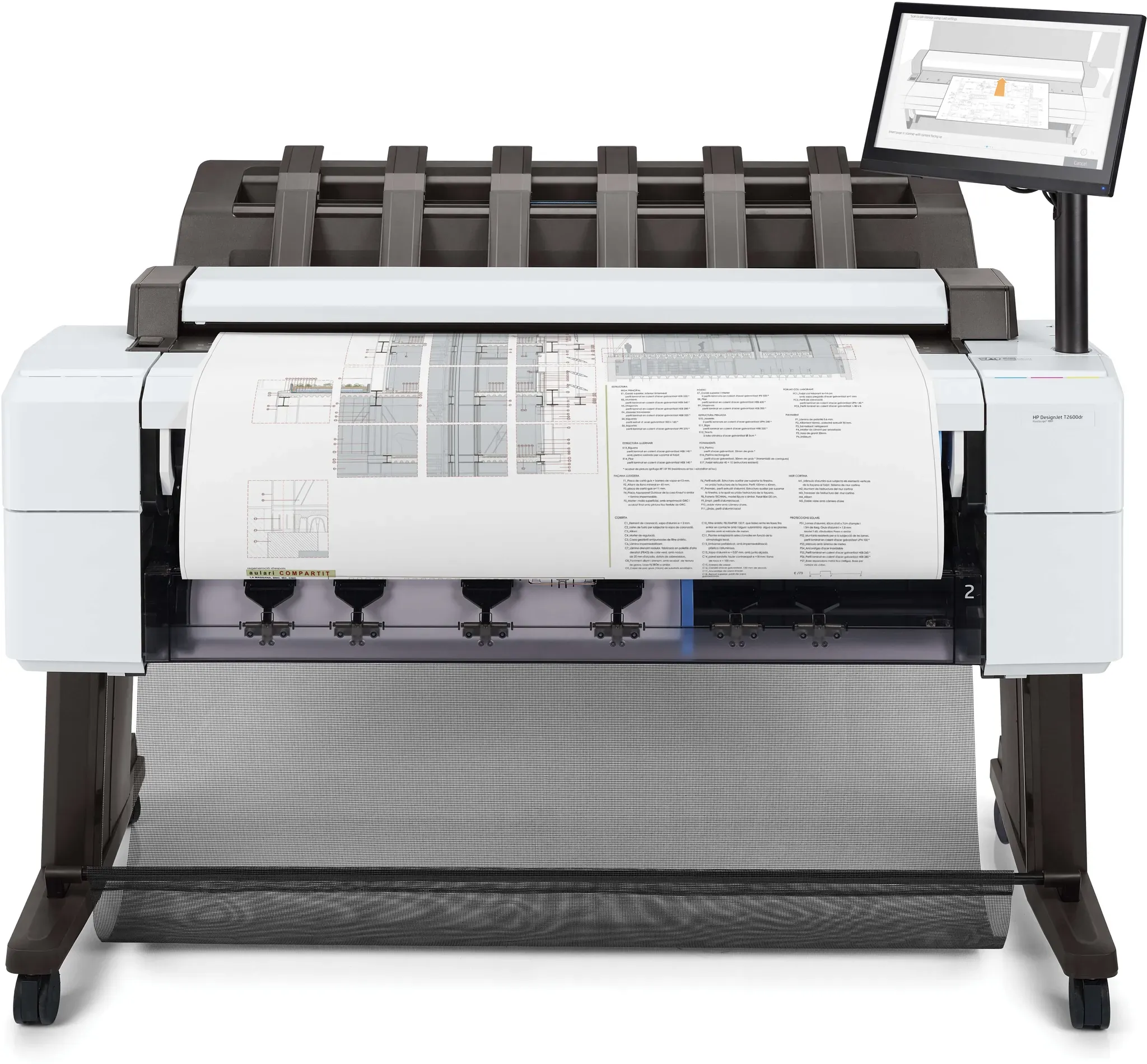 HP Designjet T2600dr PS MFP