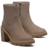 Timberland Womens MID ZIP UP Boot taupe nubuck) 9 Wide Fit