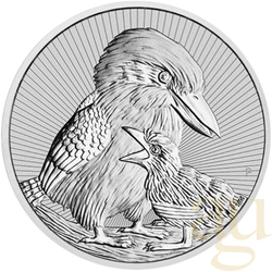 10 Unzen Silbermünze Australien Next Generation - Piedfort Kookaburra 2020