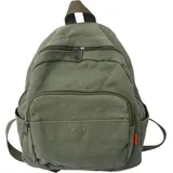 luxuskollektion Makukke Damen Rucksack Klein Canvas Grün