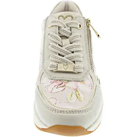 Marco Tozzi Sneaker Damen Weite E Beige/Cream Comb 39