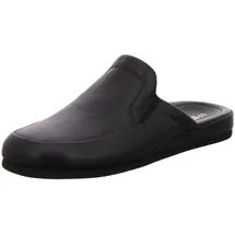 ROHDE Hausschuhe Leder", Herren Pantoffeln 6607, 90 schwarz, 47