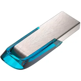 SanDisk Ultra Flair 128 GB silber/blau USB 3.0