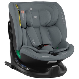 KIKKABOO Kindersitz i-Tour i-Size (40-150 cm) Gruppe 0+/1/2/3, Isofix, drehbar dunkelgrau