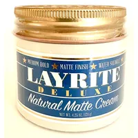 LAYRITE Natural Matte Cream 120g Medium Hold Water Soluble Matte Finish