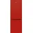 (175 l, 1430 mm hoch, Rot)