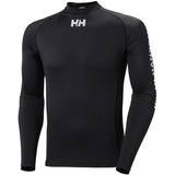 HELLY HANSEN Herren Segel Rashguard, S, Schwarz