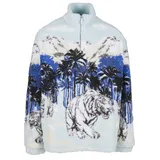 Karl Kani Pullover Ice Tiger Blau XL