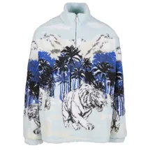 Karl Kani Pullover Ice Tiger Blau XL