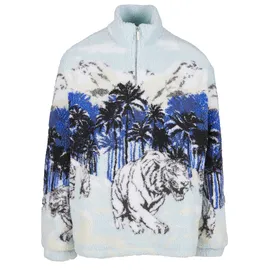 Karl Kani Pullover Ice Tiger Blau XL