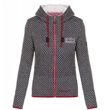 Almgwand Münsterhöhe Jacke Anthrazit-Beige 40