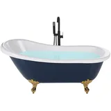 Beliani Cayman Freistehende Badewanne 153 x 77 cm
