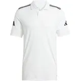 adidas Squadra 25 Competition Poloshirt - White/Black, XS