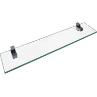 Fackelmann Glasablage 40 cm Chrom