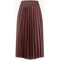 More & More Plisséerock, rostbraun