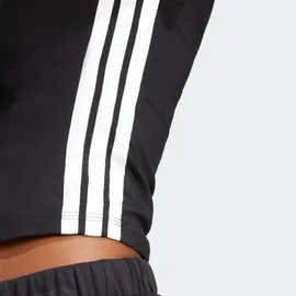 adidas Essentials 3-Streifen Slim Baby T-Shirt Black / White XS