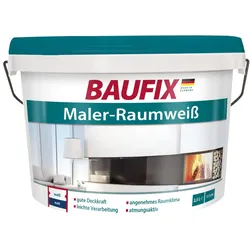 BAUFIX Maler-Raumweiß, 2,5 Liter