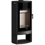 Hajduk Kaminofen ARCO F2 | 7 kW | mit Holzmulde | Schwarz