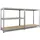 TKT Aktenregal Metall 210x100x30 cm silber