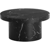 KADIMA DESIGN Couchtisch 60x60x30 cm Sofatisch in Marmor-Optik Modern, in Pilz-Form, Kaffeetisch Beistelltisch