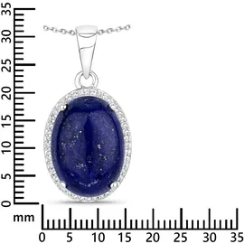 Rafaela Donata Kette mit Anhänger K179 blau / Silber