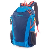 HAUPTSTADTKOFFER blnbag S2- MULTIFUNKTIONALER BACKPACK, 20L, vielseitig einsetzbar mit Ergonomischen Schultergurten zum Wandern, Schule, Uni, Freizeit für Damen/Herren Ocean Blue