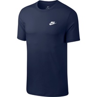 Nike Sportswear Freizeit T-Shirt M NSW CLUB TEE, midnight navy/white 3XL